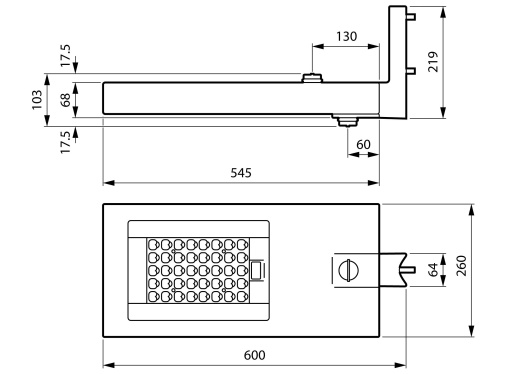 BVP730 LED60-4S830 II PSD D9 DM50 FG DG