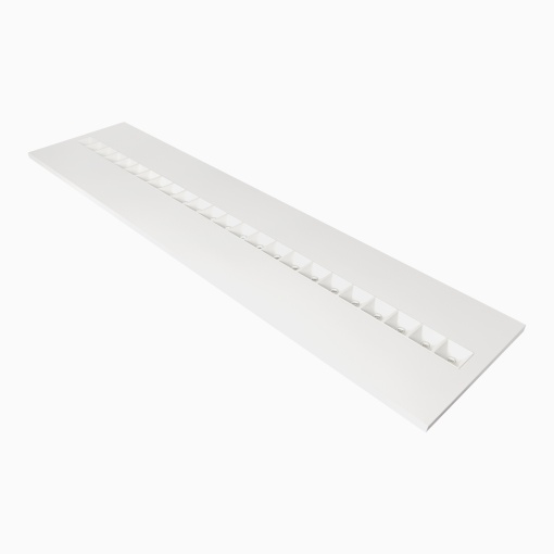 PANEL LOUVER 1200 V 27.5W 840 U16 WT DALI