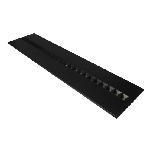 PANEL LOUVER 1200 V 27.5W 840 U16 BK DALI