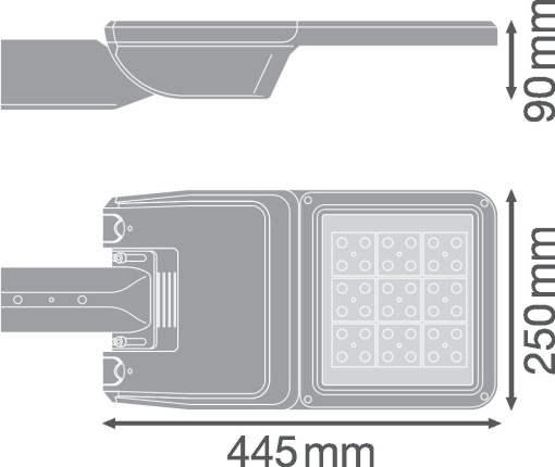 STREETLIGHT FLEX SMALL RV25ST P 13W 740 WAL
