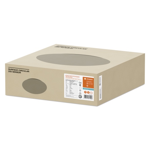 SURFACE CIRCULAR 250 SENSOR 13W 840 IP44