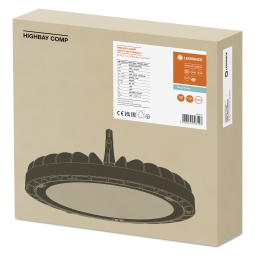 HIGH BAY COMPACT 166W 840 110DEG IP65