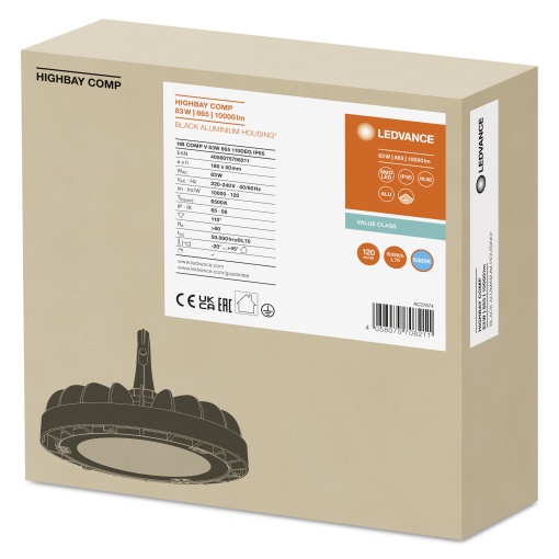 HIGH BAY COMPACT 83W 865 110DEG IP65