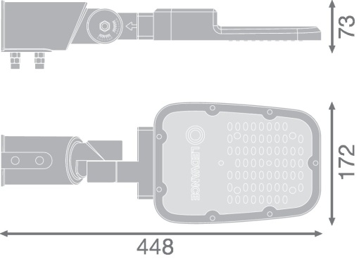 STREETLIGHT AREA SMALL RV20ST 30W 740 RV20ST GY