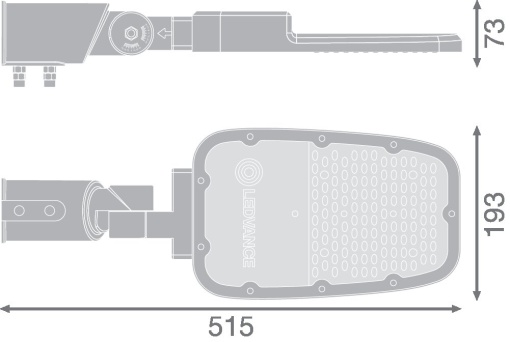 STREETLIGHT AREA MEDIUM RV20ST 65W 740 RV20ST GY