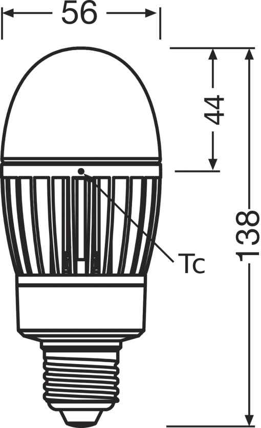 HQL LED P 1800LM 14.5W 827 E27