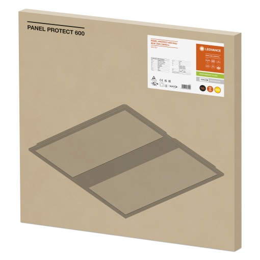 PANEL PROTECT 600 DALI 36W 830 DALIVR
