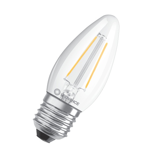 LED CLASSIC B DIM P 4.8W 827 Clear E27