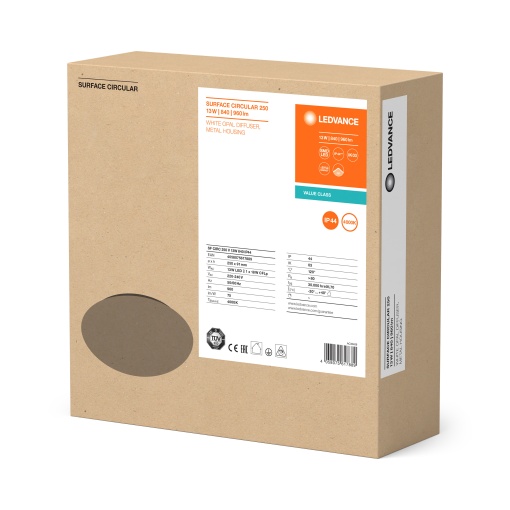 SURFACE CIRCULAR 250 13W 840 IP44