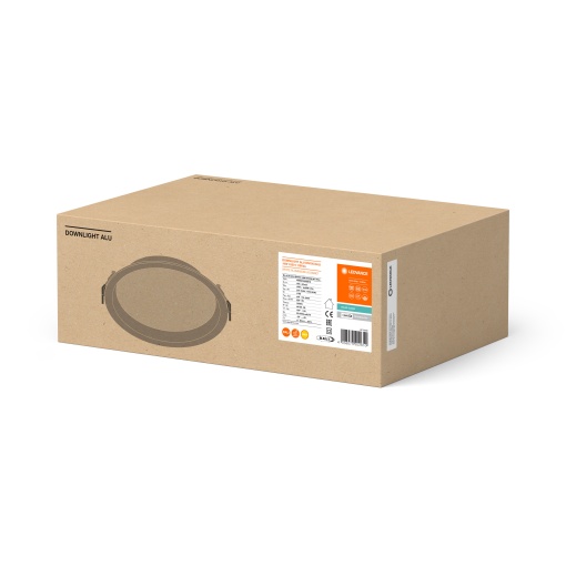 DOWNLIGHT ALU DALI 150 14 W 3000 K IP44IP20 WT