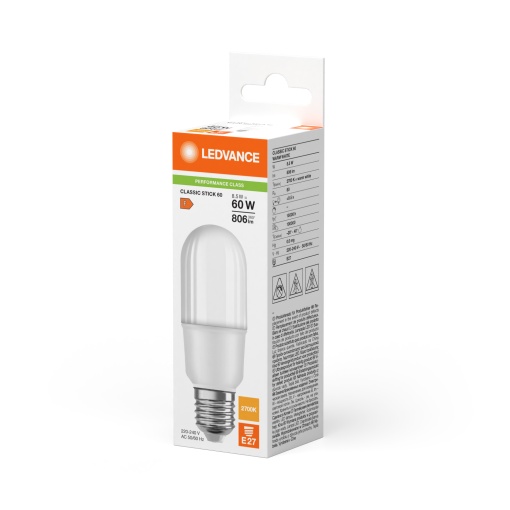 LED CLASSIC STICK P 8.5W 827 Frosted E27