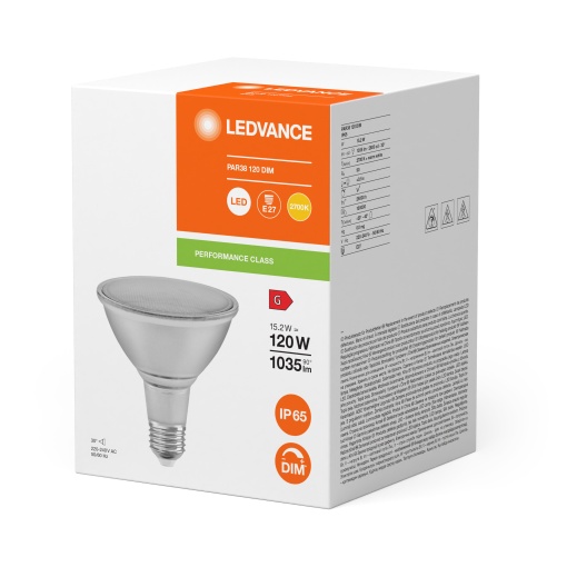 LED PAR38 DIM P 15.2W 927 E27