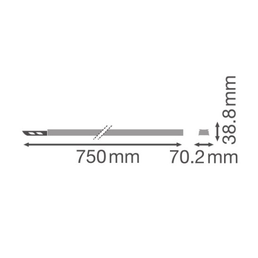 TruSys FLEX ENERGY RAIL 8-POLE 600 8P WT