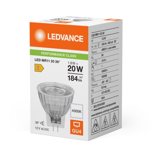 LED MR11 P 1.8W 840 GU4
