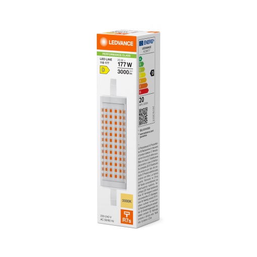 LED LINE R7s P 20W 830 Clear R7s