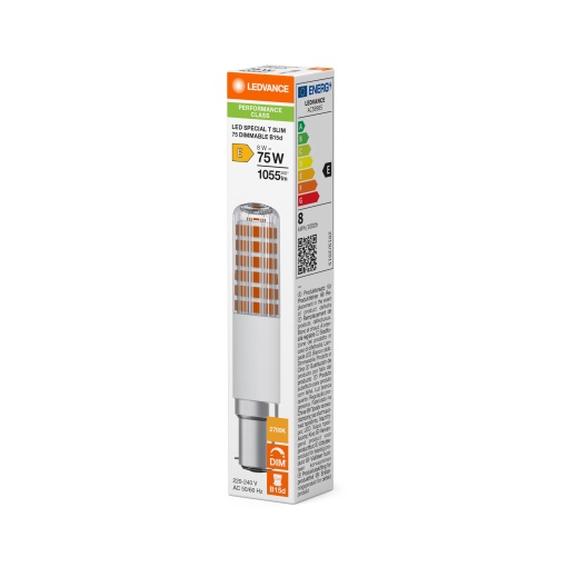LED SPECIAL T SLIM DIM P 8W 827 Clear B15d