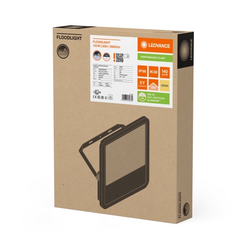 FLOODLIGHT 200 133W 20KLM 830 PS SY100 WT