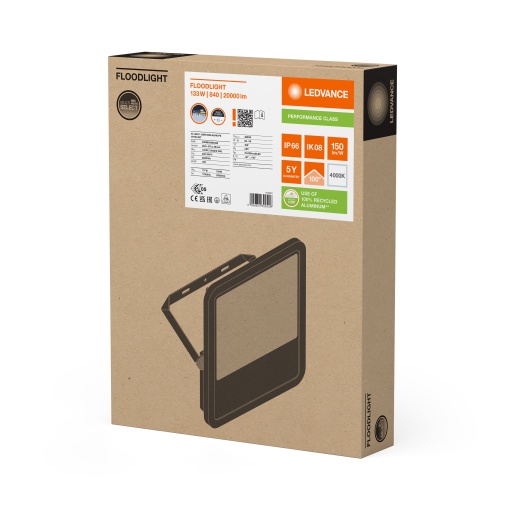 FLOODLIGHT 200 133W 20KLM 840 PS SY100 WT