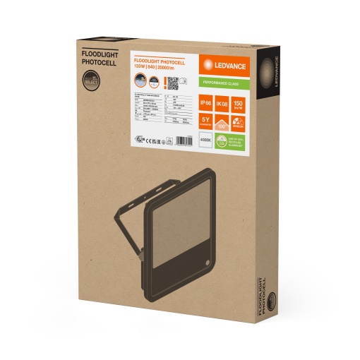 FLOODLIGHT PHOTOCELL 200 133W 840 20KLM PS BK