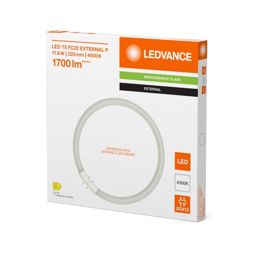 LED T5 FC EXTERNAL P 11.6W 840 2GX13