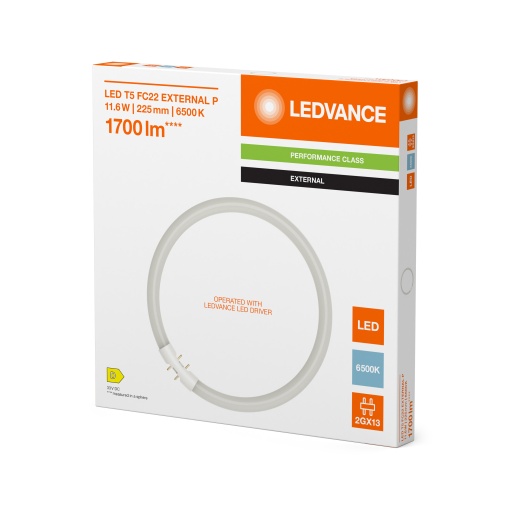 LED T5 FC EXTERNAL P 11.6W 865 2GX13