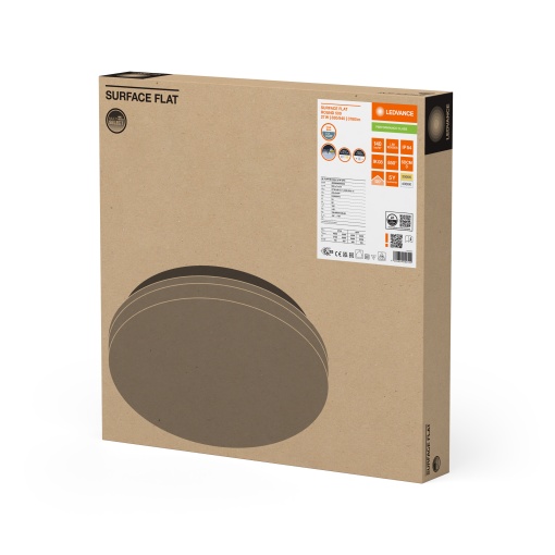 SURFACE FLAT ROUND 500 P 27W CPS