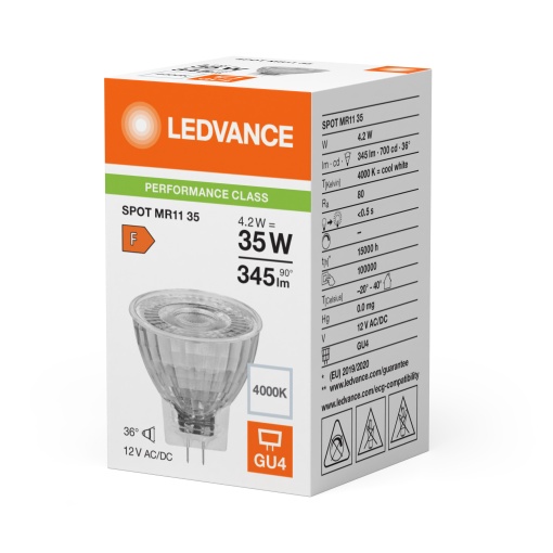 LED MR11 P 4.2W 840 GU4