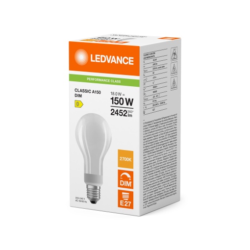 LED CLASSIC A DIM P 18W 827 Frosted E27