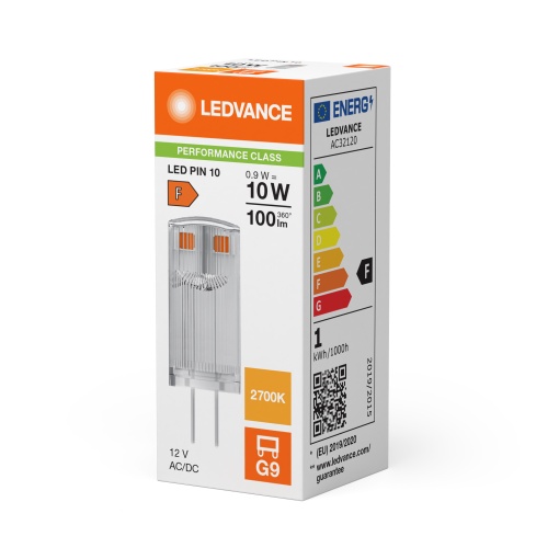 LED PIN 12V P 0.9W 827 Clear G4