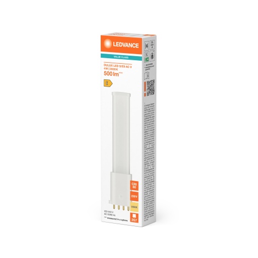 DULUX LED SE AC MAINS VALUE 4W 830 2G7