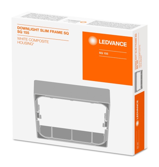 DOWNLIGHT SLIM SQUARE FRAME 155 WT