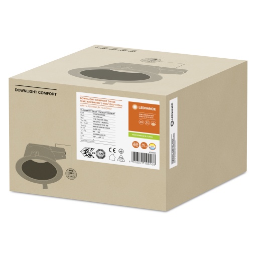 DOWNLIGHT COMFORT 130 13 W 3CCT IP54 WT
