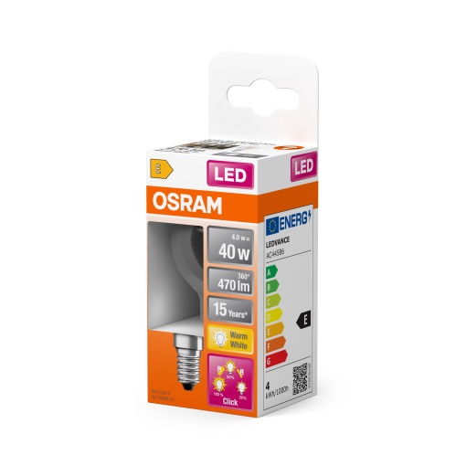 LED THREE STEP DIM CLASSIC P 4W 827 E14 3step DIM