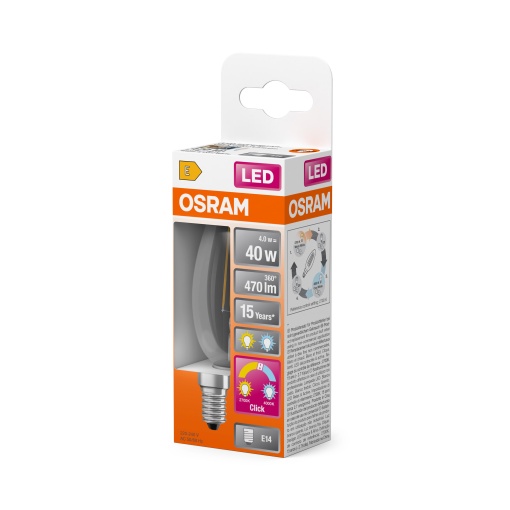 LED RELAX and ACTIVE CLASSIC B 4W 827840 E14