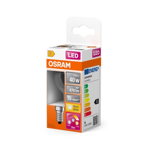LED SUPERSTAR CLASSIC P GLOWdim 4W 822827 E14