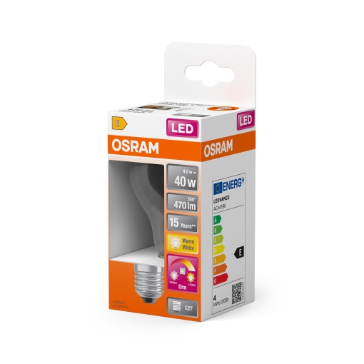 LED CLASSIC A GLOWdim 4W 822827 E27
