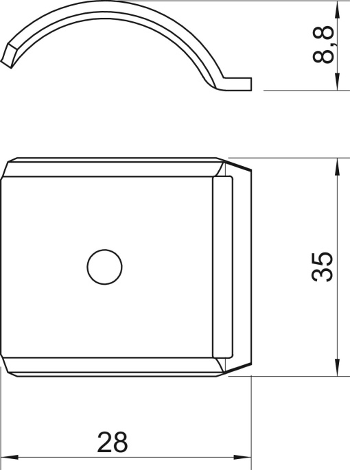 Contraplaca 16-22mm Aço Galvanização continuazincoalumínio, Double Dip