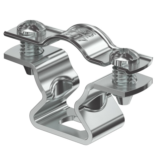 Abraçadeira metálica com furo oblongo 14-17mm Alumínio