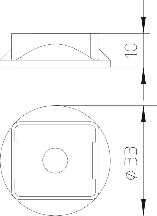 Base para abraçadeira 177VA Typ 177 Polipropileno cinzento claro RAL 7035