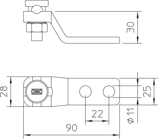 Conector com componente de ligação 8-10mm cast steel galvanizado a quente por centrifugação