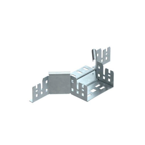 Derivação simples com união de encaixe rápido 60x100 Aço galvanizado por imersão a quente após maquinação