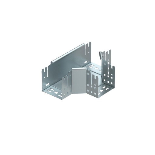 Derivação em T com união de encaixe rápido 110x100 Aço galvanizado pelo método Sendzimir