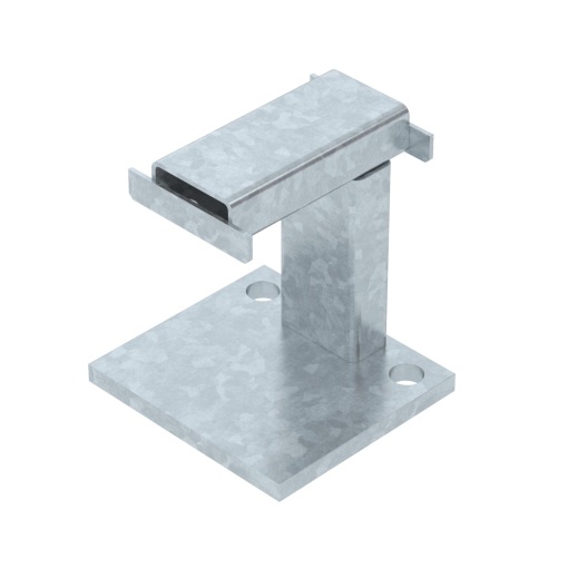 Support bracket for walkable cable trays B100 Aço galvanizado por imersão a quente após maquinação