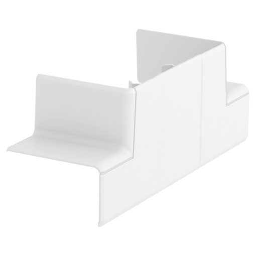 Derivação em T para Rapid 45 160x62x56 Policarbonatoacrilonitrila-butadieno-estireno branco puro RAL 9010