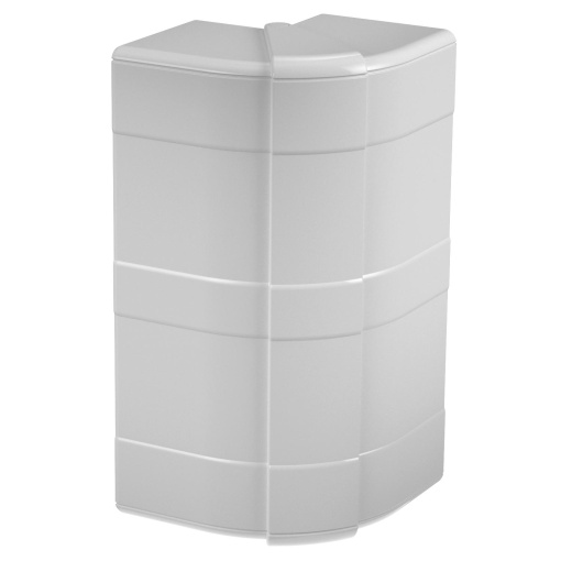 Ângulo externo variável 175x88x88 Policarbonatoacrilonitrila-butadieno-estireno cinzento claro RAL 7035
