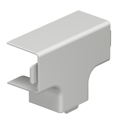 Derivação em T 25x25mm Policloreto de vinilo cinzento claro RAL 7035