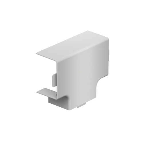Derivação em T 30x45mm Policloreto de vinilo cinzento claro RAL 7035