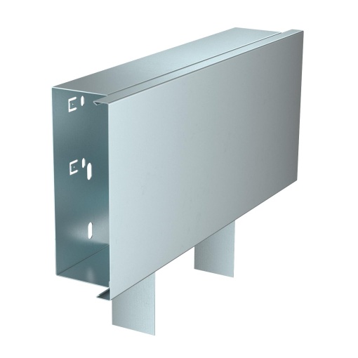 Derivação em T com tampa 60x150mm Aço galvanizado pelo método Sendzimir