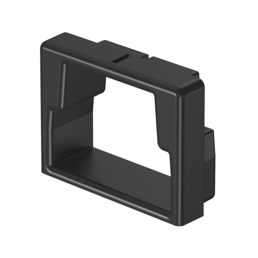 Edge protection ring 20x30mm Elastómero termoplástico preto RAL 9011