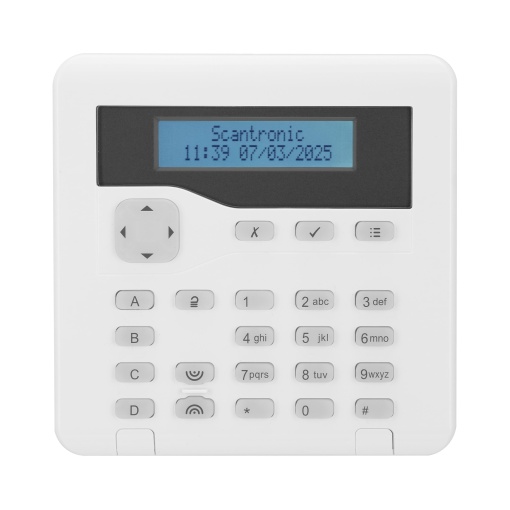 2 WAY RADIO LCD KEYPAD EFR32FG23